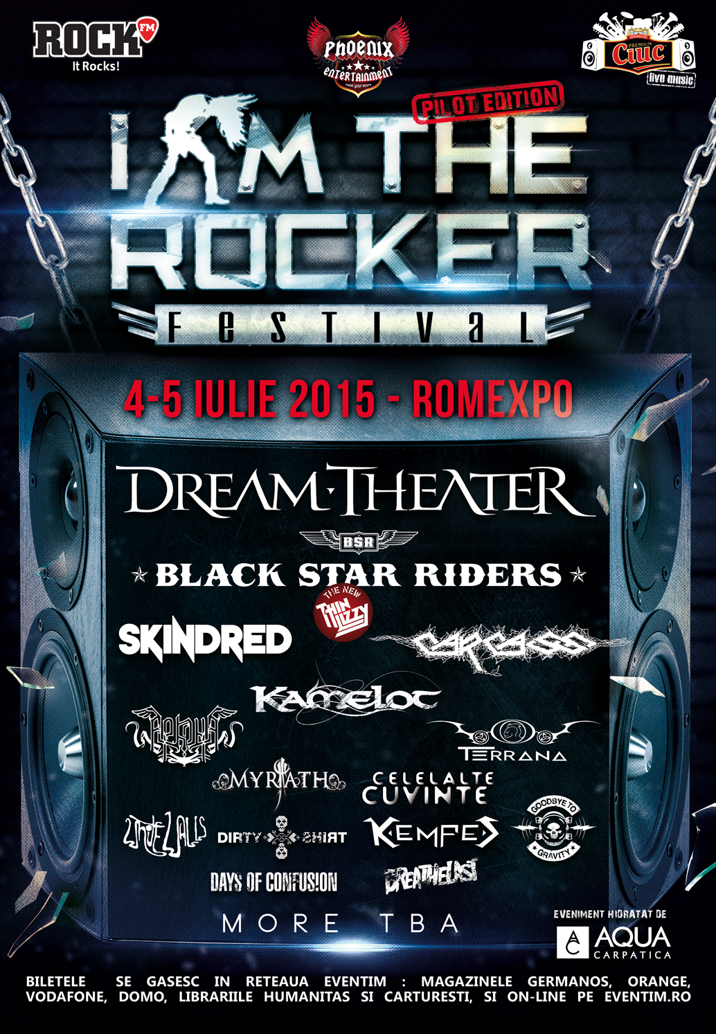 I AM THE ROCKER: bilete pe zile și promoție earlybird pentru primii 1000 de cumpărători